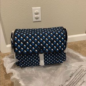Tory Burch Blue Scout Nylon Baby Bag